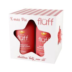 Fluff Christmas Body Care Set – Apple Pie (Shower Gel 200ml/Body Lotion 200ml)