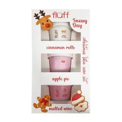 Fluff Snowy Day Christmas Skin Care Set (Δύο Body Cream 200ml/ Body Scrub 200ml)