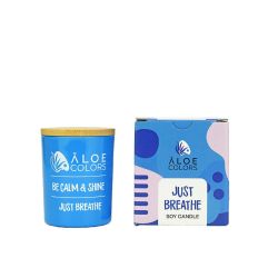 Aloe Colors Scented Soy Candle Just Breathe 150g