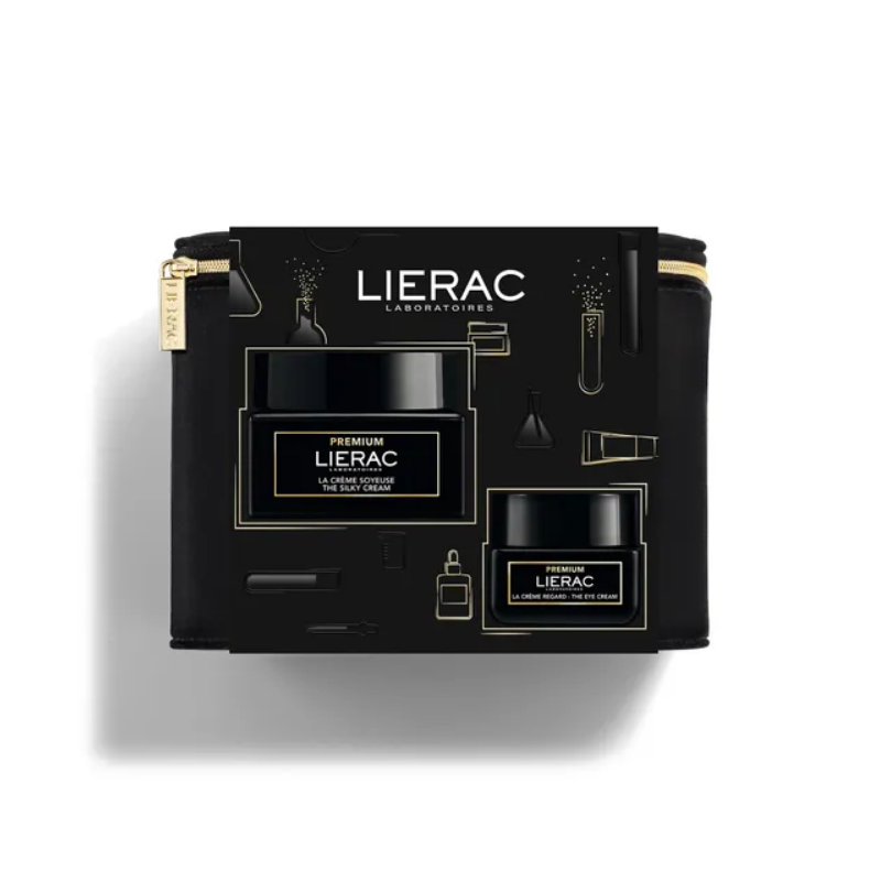Lierac Premium Εορταστικό Set Απόλυτης Αντιγήρανσης Η Crème Soyeuse (Silky Cream 50ml+Eye Cream 20ml)