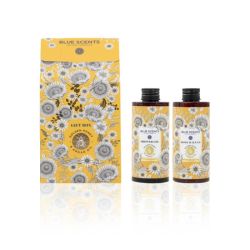 Blue Scents Gift Box Golden Honey & Argan Oil (Shower Gel 300ml+Body Balsam 300ml)