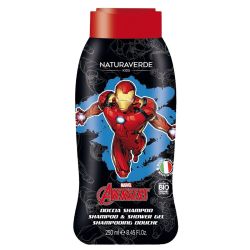 Air-Val Naturaverde Kids Avengers Marvel Shampoo & Shower Gel 250ml