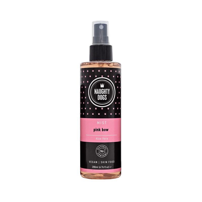 Naughty Dogs Mist Pink Bow 200ml