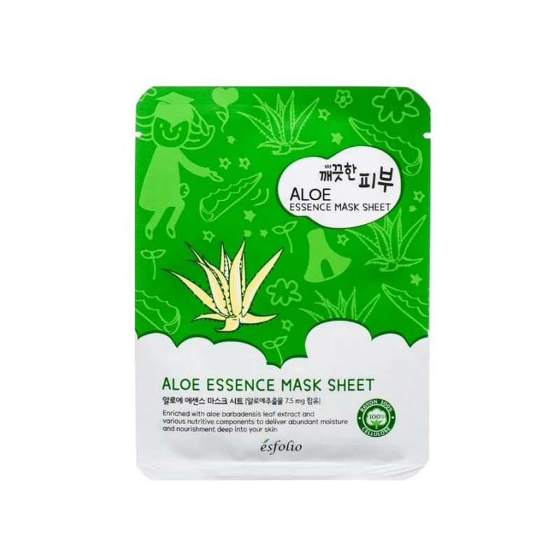 Esfolio Pure Skin Aloe Essence Mask Sheet -Μάσκα με αλόη 25ml