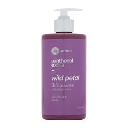 Panthenol Extra Wild Petal 3 in 1 Cleanser Πρόσωπο-Σώμα-Μαλλιά 500ml