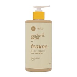 Panthenol Extra Femme 3 in 1 Cleanser Πρόσωπο-Σώμα-Μαλλιά 500ml