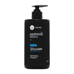 Panthenol Extra Men 3 in 1 Cleanser Πρόσωπο-Σώμα-Μαλλιά 500ml