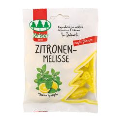 Kaiser Zitronenmelisse Καραμέλες για τον Βήχα με Μελισσόχορτο και 13 επιλεγμένα Βότανα Χωρίς ζάχαρη 75g