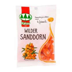 Kaiser Wilder Sanddorn Καραμέλες για τον Βήχα Με Ιπποφαές και γέμιση φρούτων 90g