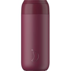 Chilly's Series 2 Coffee Cup 500ml Plum Red