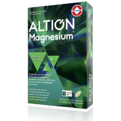 ALTION Magnesium για μυϊκό και νευρικό σύστημα 30 δίσκια