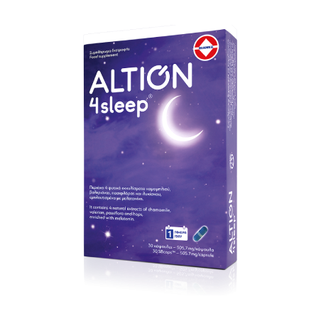 ALTION 4Sleep Για έναν γαλήνιο ύπνο κάθε μέρα 30 κάψουλες