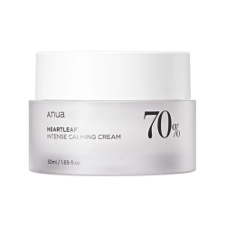 Anua Heartleaf 70% Intense Calming Cream– Ενυδατική κρέμα που ενισχύει τον φραγμό του δέρματος 50ml