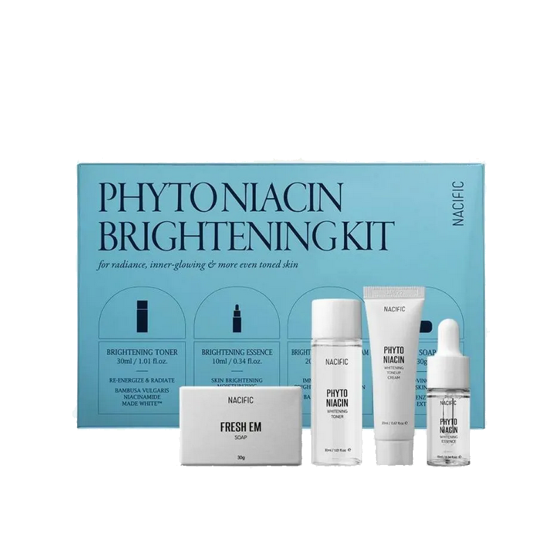 Nacific Phyto Niacin Brightening Kit – Σετ με 4 προϊόντα για φωτεινό & λαμπερό δέρμα