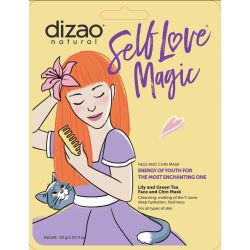 DIZAO – Lilly & Green Tea Face and Chin mask 25g 1τμχ