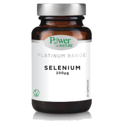 Power of Nature Platinum Range Selenium 200μg Συμπλήρωμα Διατροφής Με Σελήνιο 30 Κάψουλες