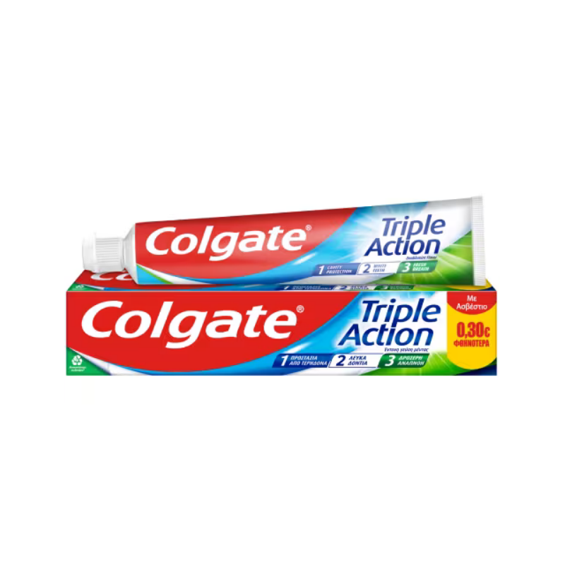 Colgate Οδοντόκρεμα Triple Action 75ml