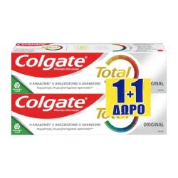 Colgate Promo Total Original Οδοντόκρεμα 2x75ml 1+1 Δώρο