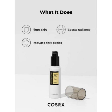 COSRX Advanced Snail Peptide Eye Cream – Κρέμα ματιών που φωτίζει και τονώνει τα μάτια 25ml