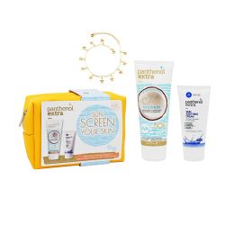Panthenol Extra Σετ Sun Care Face & Body Milk SPF50 200ml & Skin Soothing Cream 100ml & Δώρο Κόσμημα