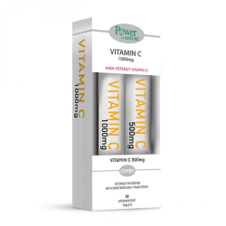 Power Health Vitamin C 1.000mg stevia 2x20 Αναβράζοντα Δίσκια