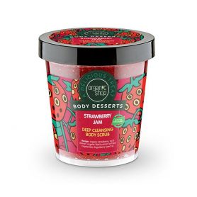 Body Desserts Strawberry Jam , Απολεπιστικό σώματος για βαθύ καθαρισμό , 450 ml - Natura Siberica