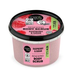 Organic Shop, Body scrub Raspberry Cream, Scrub σώματος, Βατόμουρο, 250ml
