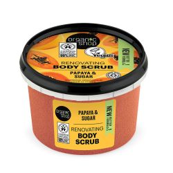 Body scrub Juicy Papaya top, Scrub σώματος, Παπάγια και ζάχαρη , 250ml