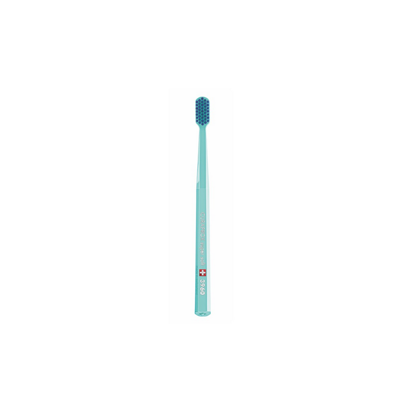 Curaprox Cs 3960 Super Soft Οδοντοβουρτσα Τιρκουάζ Με Μπλε 1τμχ