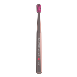 Curaprox Toothbrush CS Smart Οδοντόβουρτσα για Παιδιά 5+ Ετών Καφέ Με Ροζ 1τμχ