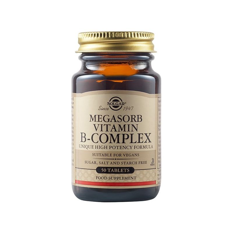 Solgar Megasorb Vitamin B-Complex 50 ταμπλέτες