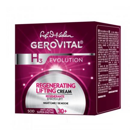 Gerovital H3 Evolution Αναζωογονητική Lifting Kρέμα Nυκτός 50ml