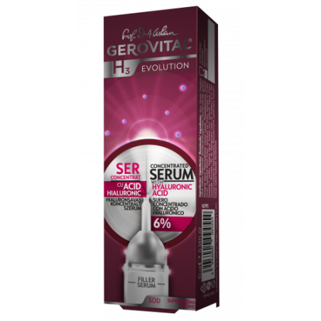 Gerovital Ορός - Serum με Συμπυκνωμένο Υαλουρονικό Οξύ 10ml
