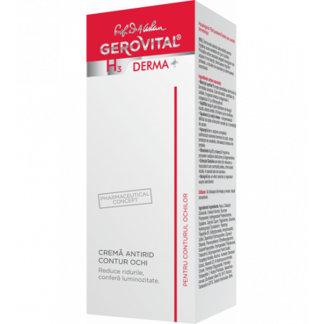 Gerovital H3 Derma+ Αντιρυτιδική Lifting Κρέμα Ματιών 15ml