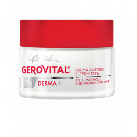Gerovital H3 Derma+ Αντιρυτιδική & Συσφικτική Κρέμα 24ωρη 50ml