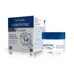 Gerovital H3 Classic Αντιρυτιδική Κρέμα για Ώριμο, Ξηρό Δέρμα με Ρυτίδες 50ml