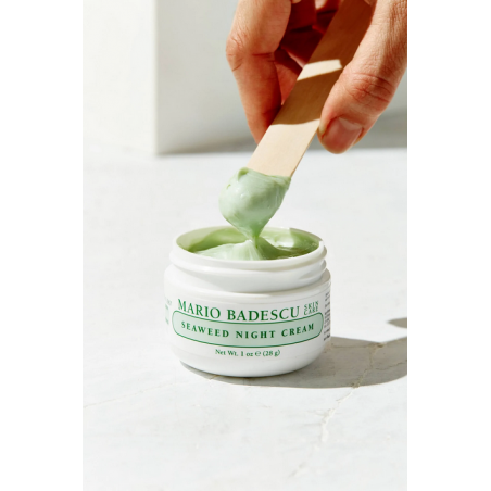 Mario Badescu Seaweed Night Cream Μη Λιπαρή Κρέμα Νυκτός Προσώπου με Ελαστίνη & Κολλαγόνο, 29ml