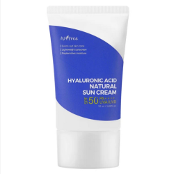 Isntree Hyaluronic Acid Natural Sun Cream – Αντιηλιακό προσώπου με 100% φυσικό φίλτρο 50ml