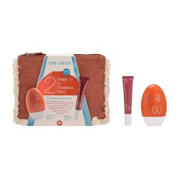 Panthenol Extra Time Eraser 2 Steps Kit for Timeless Skin-Αντηλιακό 50ml & Ορός Κατά των Πανάδων 20ml & Δώρο Νεσεσέρ