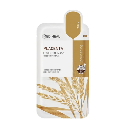 Mediheal Placenta Revital Essential Mask -Μάσκα βαθιάς θρέψης με φυτικό πλακούντα 24ml