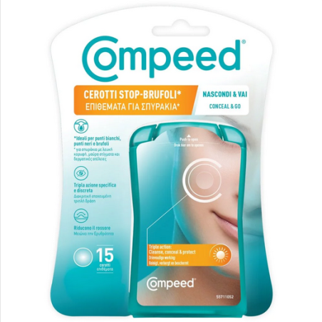 Compeed Επιθέματα για Σπυράκια Conceal & Go 15τμχ