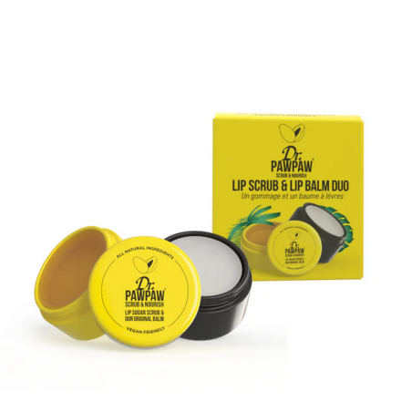 Dr.Pawpaw Lip Scrub and Lip Balm Duo 15g