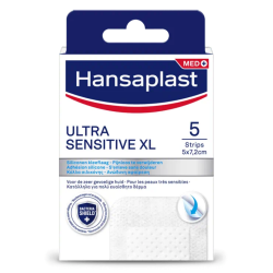 Hansaplast Επιθέματα Ultra Sensitive XL 5x7.2cm 5τμχ