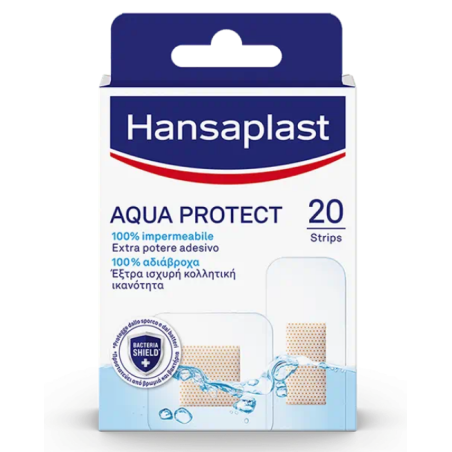 Hansaplast Επίθεματα Aqua Protect 100 % αδιάβροχα 20τμχ