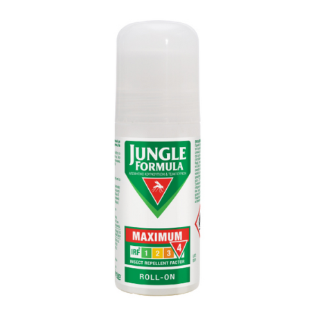 Jungle Formula Maximum Roll-On Απωθητικό Κουνουπιών & Τσιμπουριών 50ml