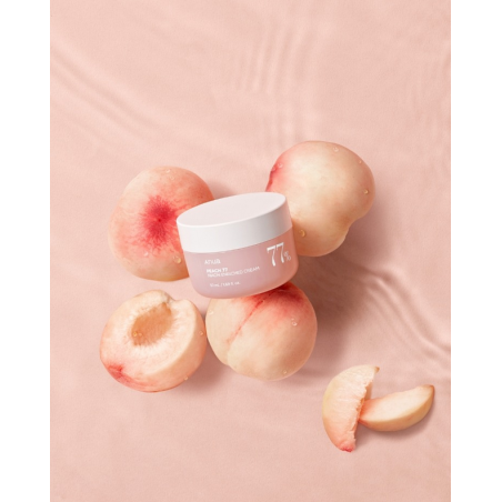 Anua Peach 77% Niacin Enriched Cream Ενυδατική κρέμα τζελ με προβιοτικά για ελαστικό δέρμα 50ml