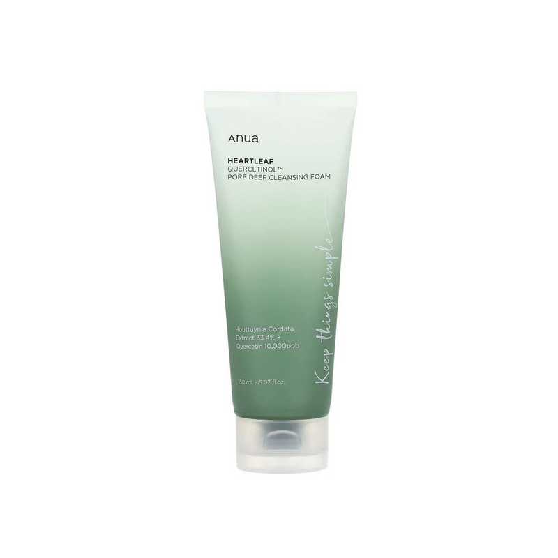 Anua Heartleaf Quercetionl Pore Deep Cleansing Foam Αφρός για καθημερινό βαθύ καθαρισμό 150ml