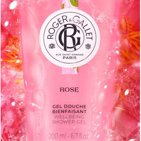 Roger & Gallet Rose Αναζωογονητικό Shower Gel 200ml