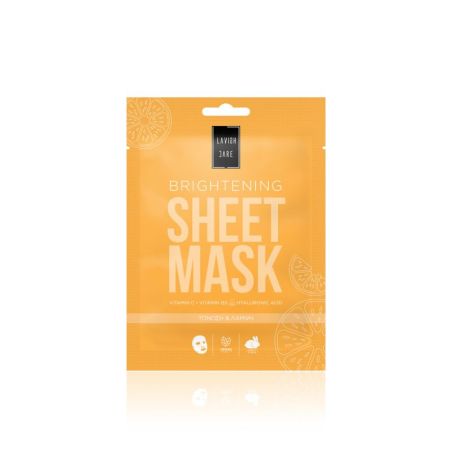 Lavish Care Brightening Face Sheet Mask Μάσκα Προσώπου με βιταμίνη C 25g