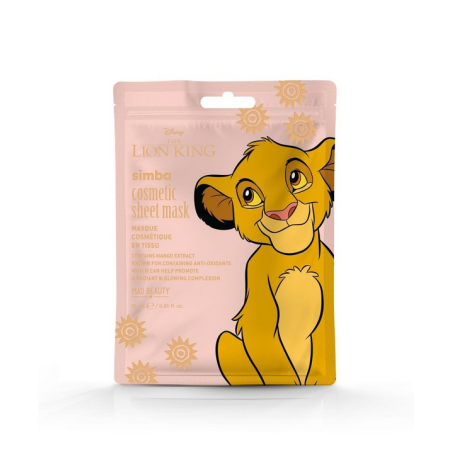 Mad Beauty Cosmetic Sheet Mask Simba 25ml